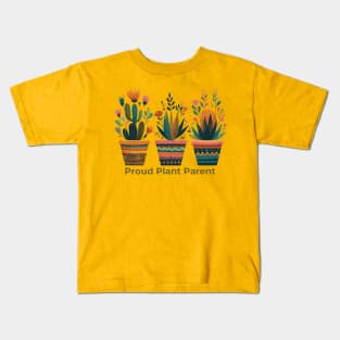 Proud Plant Parent Kids T-Shirt